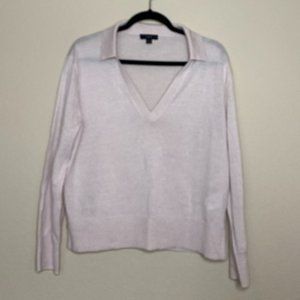 J Crew Bone Heather Sweater